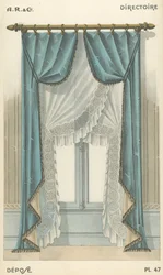Illustration from interior design product catalogue from A R & Cie, France
