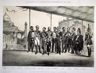 Imperial and Royal Visitors to the Universal Exposition in Paris, 1867
