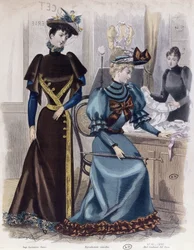 In the Lingerie Shop, 1892