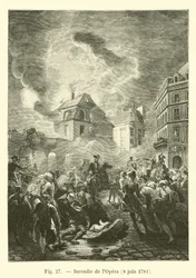 Fire at the Opera, June 8, 1781