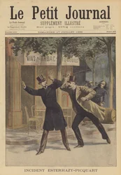 Incident between Major Esterhazy and the former Colonel Picquart