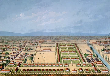 Industrial housing plan in Mulhouse, France