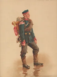 Infantry Regiment Bugler, Field Marching