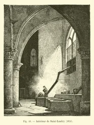 Interior of Saint-Landry, 1825