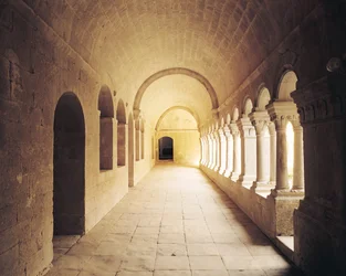 Interior view of the cloister, founded in 1148