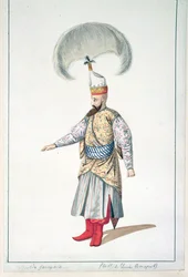Janissary Officer, Ottoman period, third quarter of 18th century