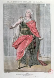 Jean Baptiste Brisard in the role of Vieil Horace in the tragedy Horace by Corneille