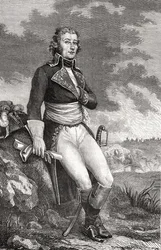 Jean Victor Marie Moreau (1763-1813) from an Engraving by Parmentier, from 