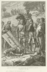 Jean de Montfort Discovering the Body of Charles of Blois after the Battle of Auray, 1364