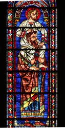 Jeremiah with St Luke on His Shoulders