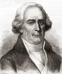 Joseph-Michel Montgolfier, from Les Merveilles de la Science, Published c.1870