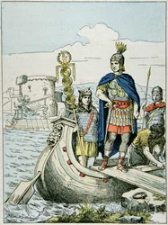 Julius Caesar sets out to punish pirates who held him for ransom
