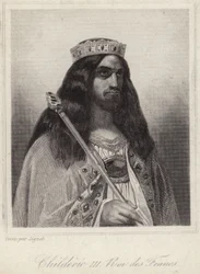 King Childeric III of the Franks