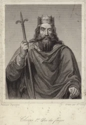 King Clovis I of the Franks