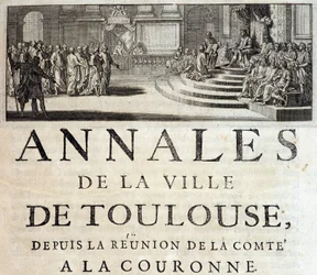 King Philippe the Hardi in Toulouse in 1272 in 