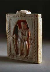 King, Ivory Chess Piece