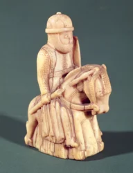 Knight from a chess set