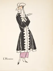 The Ermine, from a Collection of Fashion Plates