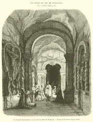 The Chapel of Saint Anthony, in Salt, in the Wieliczka Mines