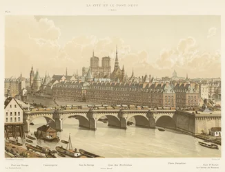 The Cité and Pont-Neuf, 1665