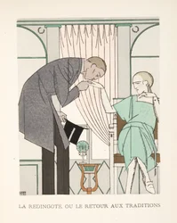 The Redingote or the Return to Traditions, from a Collection of Fashion Plates
