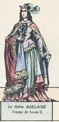 Queen Adelaide, Wife of Louis II