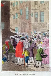 La Rue Quincampoix, The Law Affair, c.1797