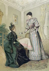 Ladies Drinking Tea