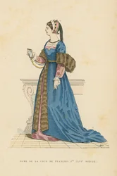 Lady of the Court of Francis I of France