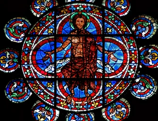 Last Judgement: Christ - Displaying the Wounds of the Crucifixion