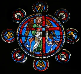 Last Judgement: An Angel with the Cross