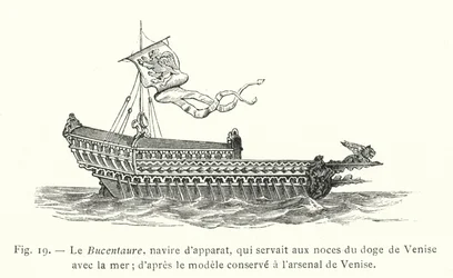 The Bucentaur, Ceremonial Ship Used for the Doge of Venice