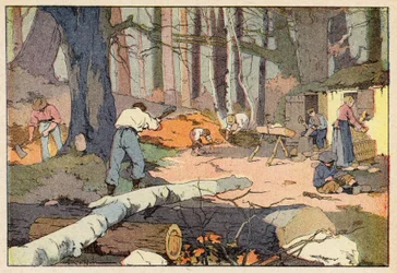 The Woodcutter, The Clog Maker