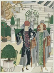 The Winter Garden of the Ritz, from Art-Gout-Beaute, pub. 1920