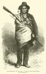 The Spotted Wolf, Cheyenne Chief