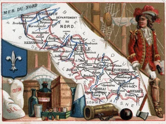 Le Nord (59), Nord Pas De Calais (Nord-Pas de Calais), France. Portrait of Jean Bart (Jan Bart or Jan Baert)