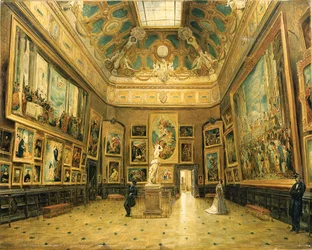 Le Salon Carre du Louvre