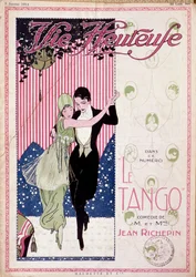 Le Tango, Comedy by Mr. and Mrs. Jean Richepin - in "Happy Life" of 05/01/1914