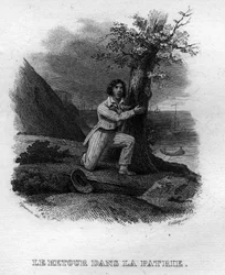 Le retour dans la patrie, Chanson de Beranger in 