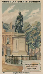 Ledru-Rollin, Politician, 1807-1874, Erected Place Voltaire