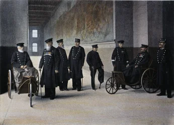 The Lay Monks: military invalids - in Military Album - the invalids
