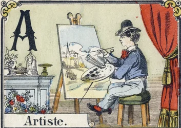 Letter A: Artist (Recreative Alphabet)