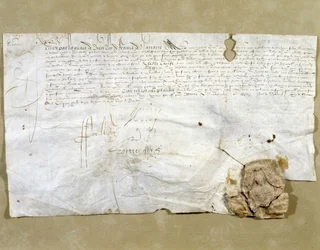 Letter signed by Henri IV, instituting Dinan as Presidial after the city was returned to him