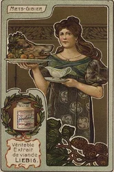 Liebig Italian Illustrated Food Card, early 20th century