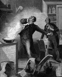 Louis-Joseph Gay-Lussac, French physicist and chemist who suffered an accident during his experiments on potassium
