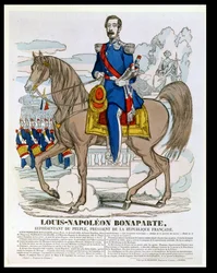 Louis-Napoleon Bonaparte, future Napoleon III, 1849