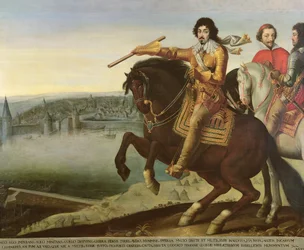 Louis XIII at the Siege of La Rochelle
