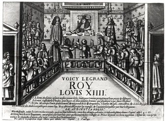 Louis XIV Administering Justice