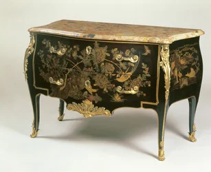 Louis XV Commode in the Manner of Macret