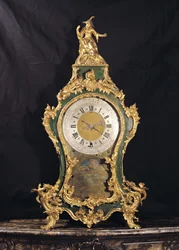 Louis XV Style clock surmounted by a Chinese man